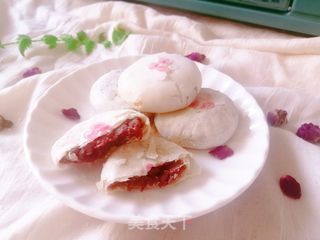 玫瑰花饼的做法步骤:20