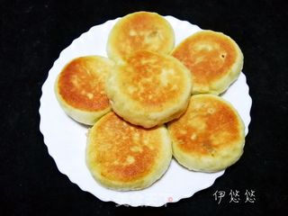 黄瓜香蕉发面饼的做法步骤：10