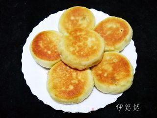 黄瓜香蕉发面饼的做法步骤:10