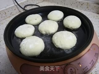 黄瓜香蕉发面饼的做法步骤:9