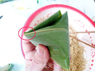 香菇五花肉粽的做法步骤:10