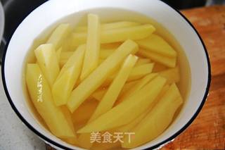炸薯条的做法步骤:3