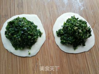 苦麻鸡蛋麦饼的做法步骤:7