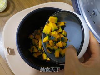 南瓜小米粥的做法步骤:5