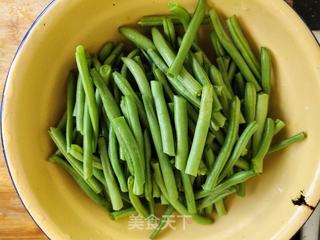 烤豆角的做法步骤:4