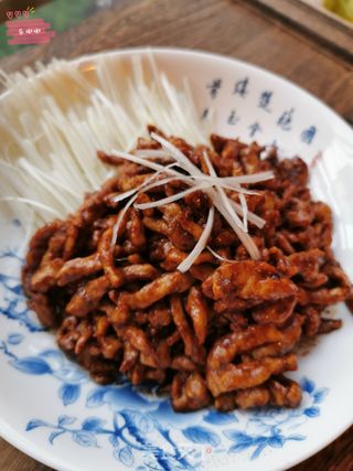 京酱肉丝的做法步骤:14