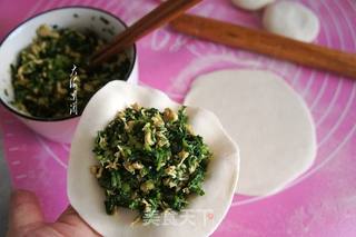 荠菜馅馅饼的做法步骤:6