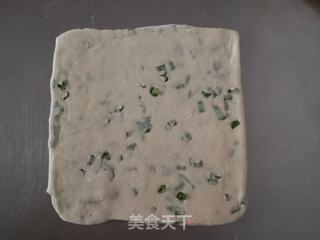 莜麦葱花发面饼的做法步骤：9