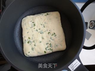 莜麦葱花发面饼的做法步骤:10