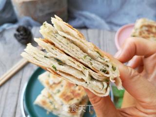 莜麦葱花发面饼的做法步骤:12
