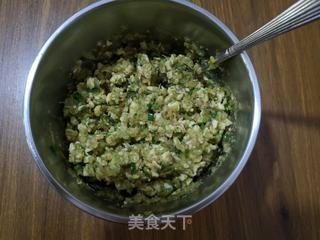 西葫芦鸡蛋煎饺的做法步骤:4