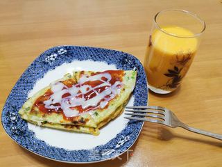 土豆丝煎饼的做法步骤:3