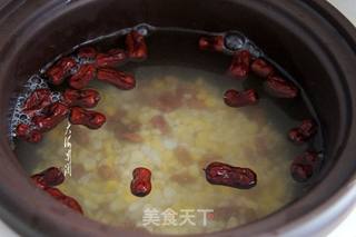 红枣芸豆大碴子粥的做法步骤:4