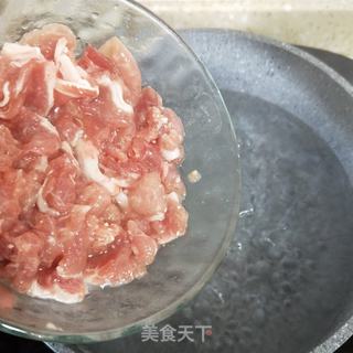 茴香菜瘦肉汤的做法步骤：4