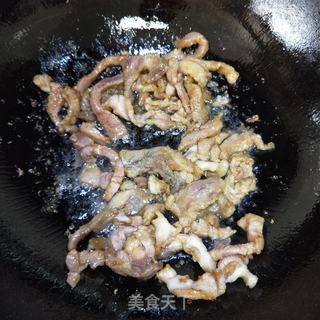 四季豆炒肉丝的做法步骤:5