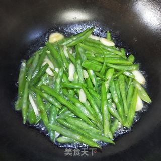 四季豆炒肉丝的做法步骤:9