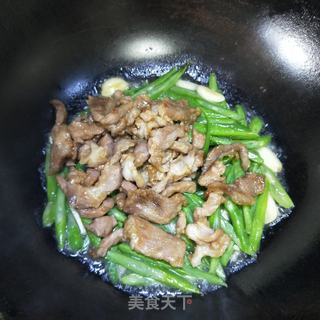 四季豆炒肉丝的做法步骤:10