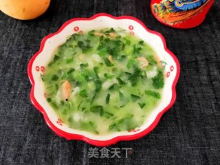 小白菜疙瘩汤的做法步骤:16