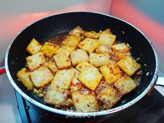 酱烧豆腐的做法步骤:6
