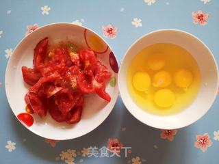 西红柿鸡蛋手擀凉面的做法步骤:6