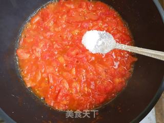 西红柿鸡蛋手擀凉面的做法步骤:9