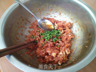 玫瑰花蒸饺的做法步骤:8
