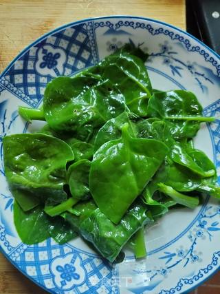 鸡丝拌木耳菜的做法步骤:5