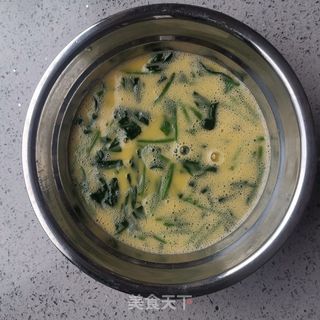 蒜泥菠菜鸡蛋羹的做法步骤:4