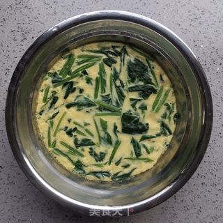 蒜泥菠菜鸡蛋羹的做法步骤:8
