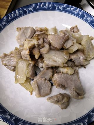 家常回锅肉的做法步骤:7