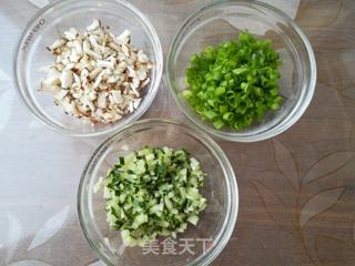 大米香菇锅烙的做法步骤:2