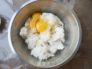 大米香菇锅烙的做法步骤:3
