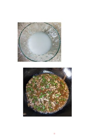肉末蛋丝豆角拌面的做法步骤:10