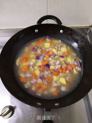 咖喱鸡肉饭的做法步骤:8