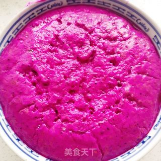 火龙果全麦小松饼的做法步骤:5