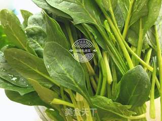 凉拌金针菇菠菜的做法步骤：4