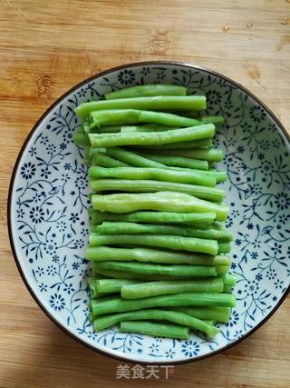 蒜香拌豆角的做法步骤:5