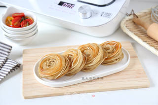 孜然褐麦盘丝饼的做法步骤：11