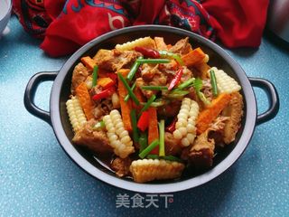 麻辣排骨锅的做法步骤:19