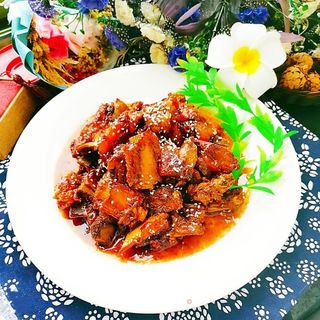 糖醋排骨的做法步骤:14