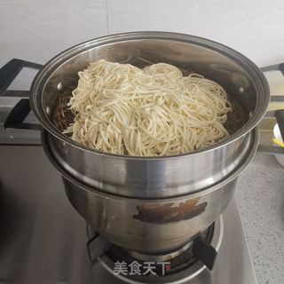 豆角炒面的做法步骤:2
