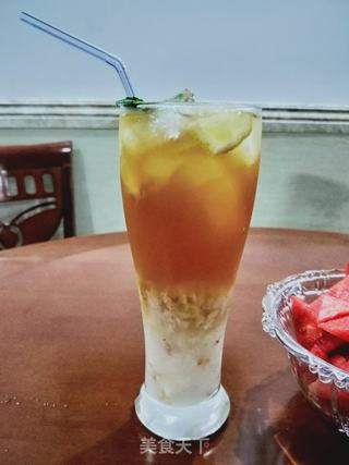 荔枝红茶冰饮的做法步骤:6
