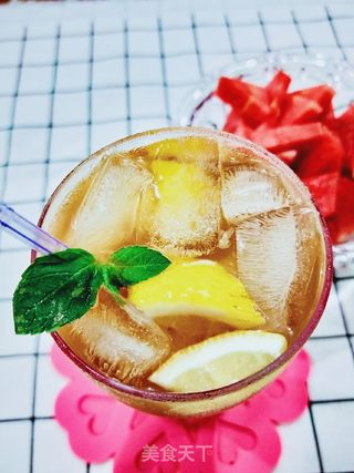 荔枝红茶冰饮的做法步骤:7