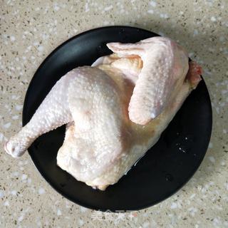 鸡肉香菇南瓜饭的做法步骤:2