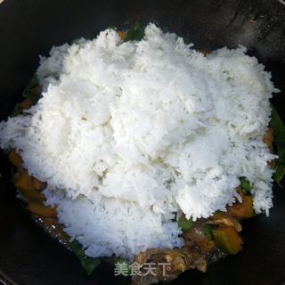鸡肉香菇南瓜饭的做法步骤:13