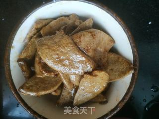 芹菜炒猪肝的做法步骤:7