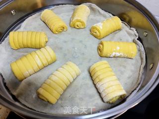 毛毛虫花卷的做法步骤:21