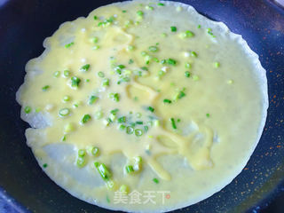 鸡蛋煎饼的做法步骤:7