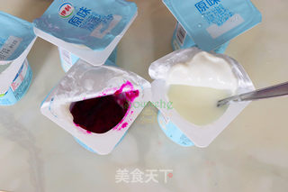 火龙果酸奶冰棍的做法步骤:3