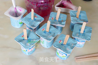火龙果酸奶冰棍的做法步骤:5